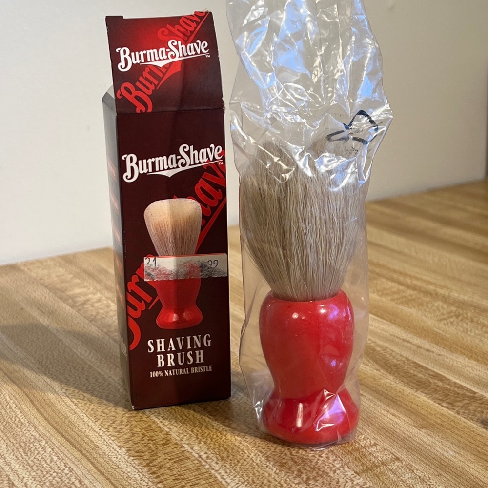 Burma Shave Brush NOS; Old Spice Mug Collectible; W Bingham Co. Trimmers - Picture 2 of 16